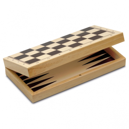 3 en 1 ajedrez - damas - backgammon