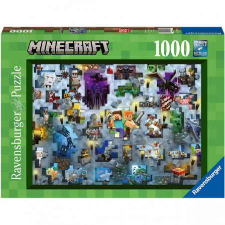 PUZZLE 1000 PIEZAS MINECRAFT MOBS