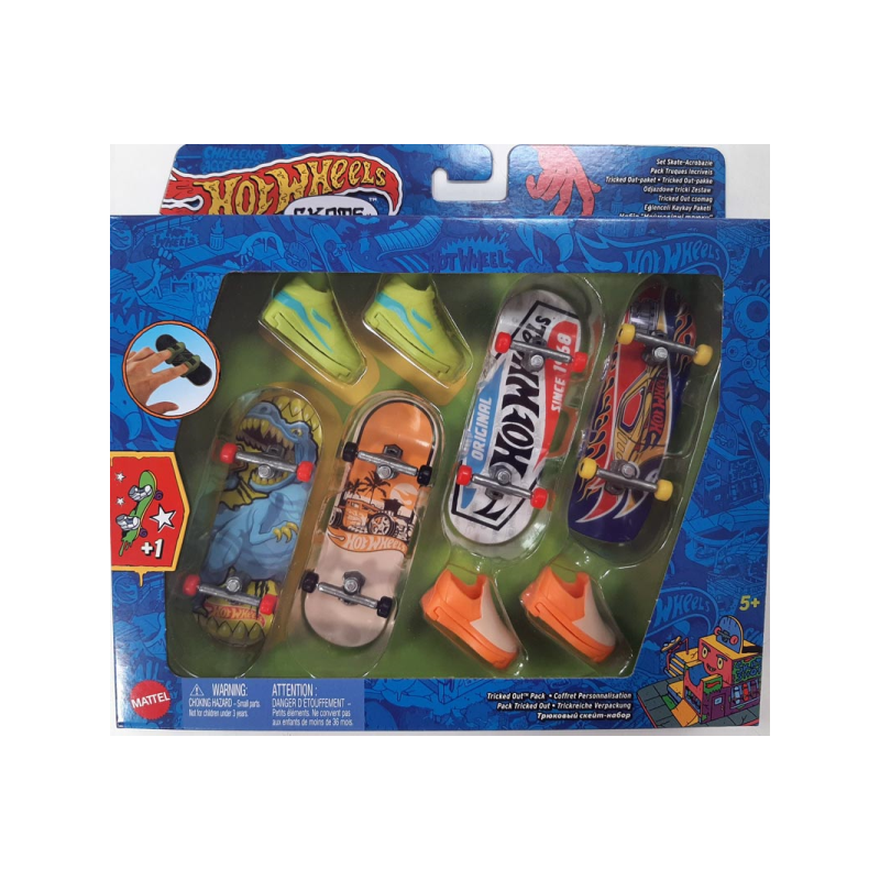 HOT WHEELS SKATE PACK 4 SURTIDO