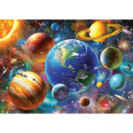 Puzzle 500 piezas sistema solar