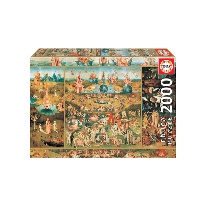 PUZZLE 2000 PIEZAS EL JARDIN DE LAS DELICIAS