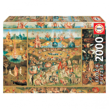 PUZZLE 2000 PIEZAS EL JARDIN DE LAS DELICIAS