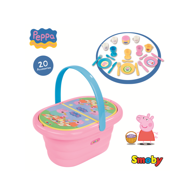 PEPPA PIG CESTA PICNIC