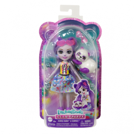 Enchantimals purple panda