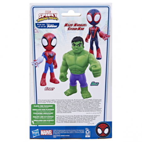 Spidey figura superheroe hulk