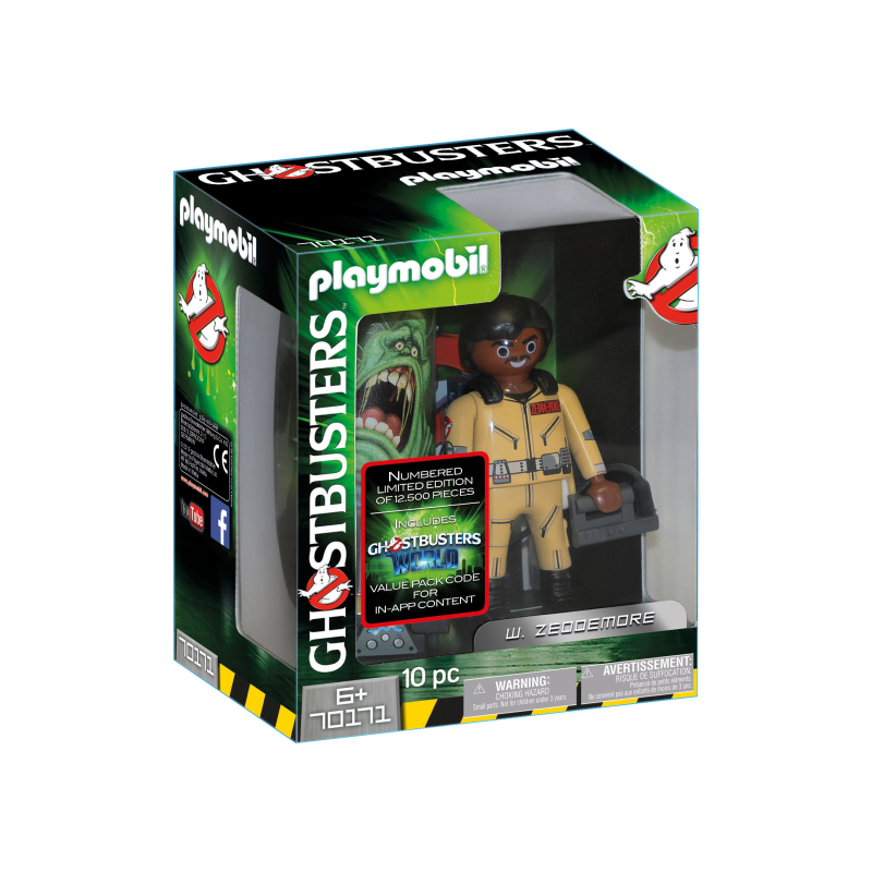 PLAYMOBIL CAZAFANTASMA W. ZEDDEMORE FIG. COLECCIONABLE