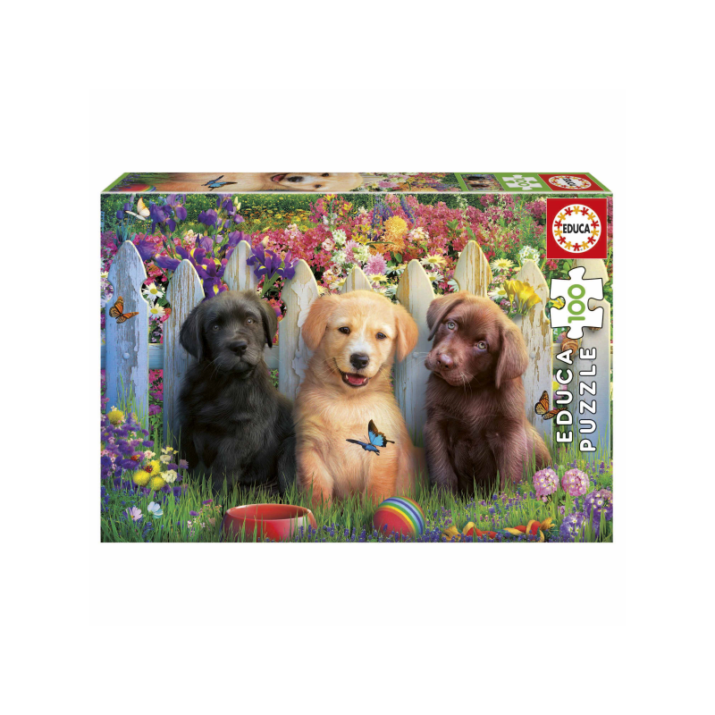 PUZZLE JUNIOR 100 PERRITOS