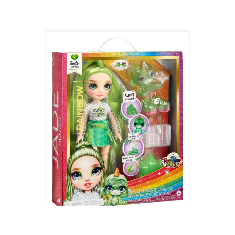 MUÑECA RAINBOW WORLD -JADE- (GREEN)