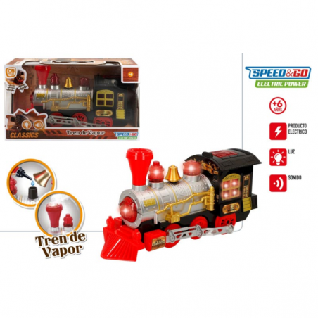 LOCOMOTORA ELEC CLASSIC CON LUZ Y SONIDO