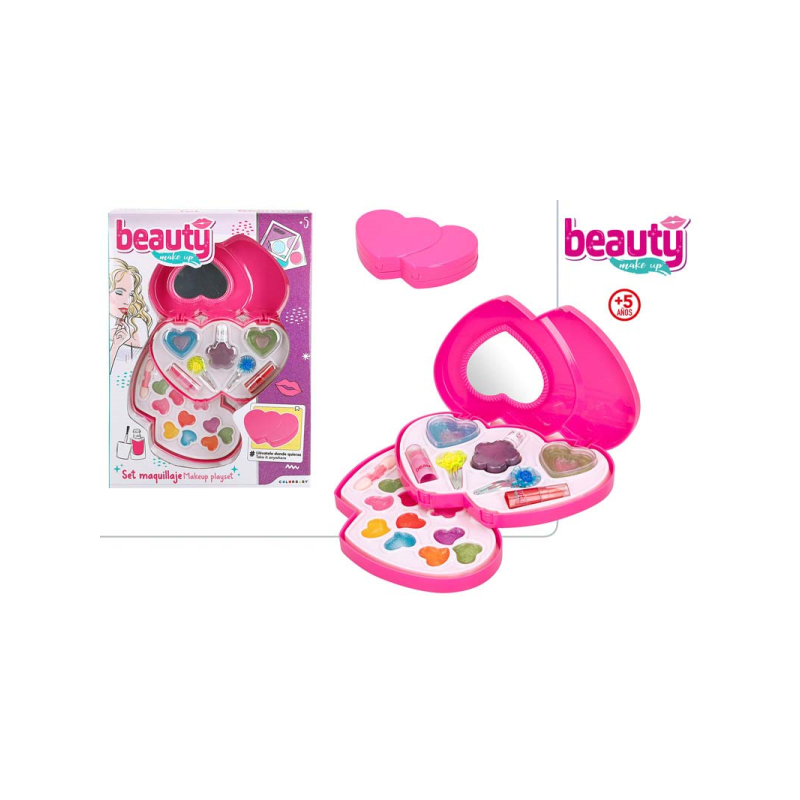 BEAUTY-KIT DE MAQUILLAJE INFANTIL 2 NIVELES