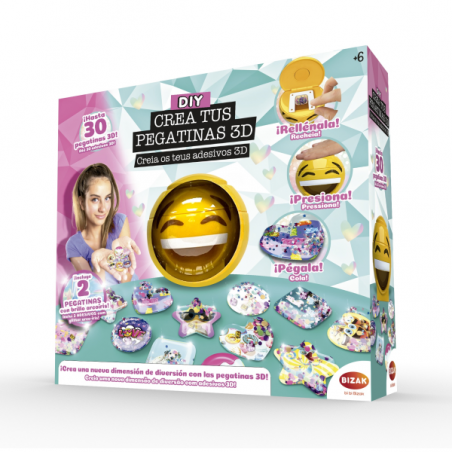 CREA TUS PEGATINAS 3D