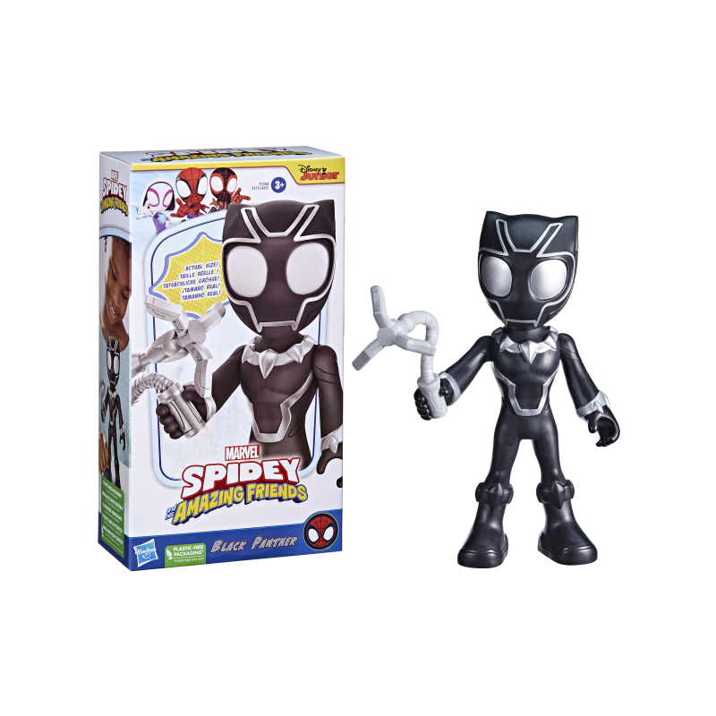 SPIDEY FIGURA SUPERHEROE BLACK PANTHER