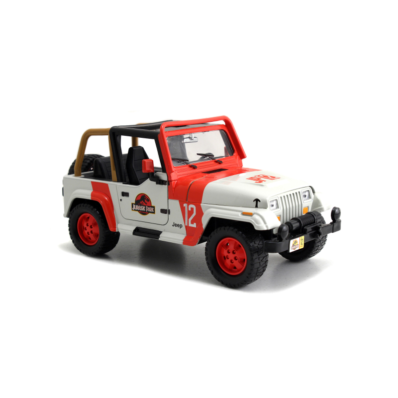 JURASSIC PARK JEEP WRANGLER 1:24