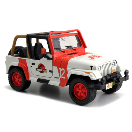 JURASSIC PARK JEEP WRANGLER 1:24