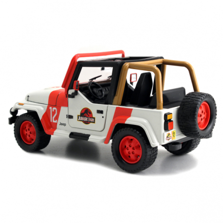 Jurassic park jeep wrangler 1:24