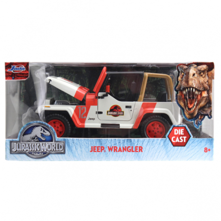 Jurassic park jeep wrangler 1:24