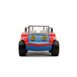 Spiderman buggy 1:24 con figura