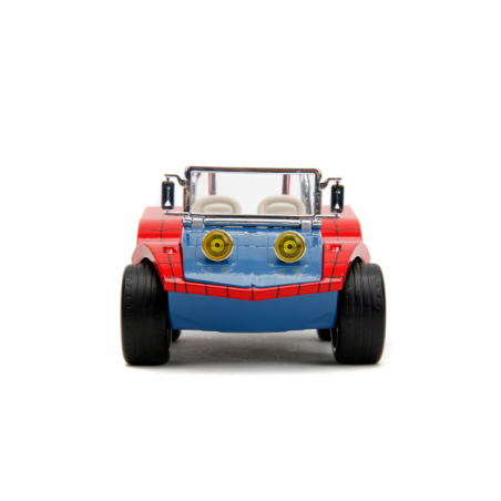 Spiderman buggy 1:24 con figura