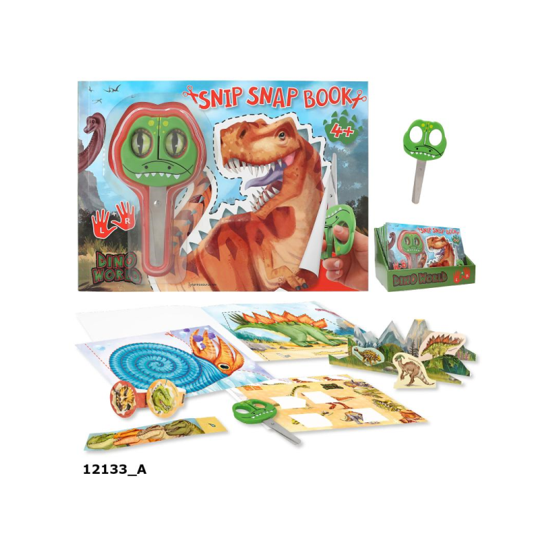 DINO WORLD LIBRO SNIP SNAP