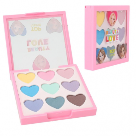 Top model paleta de sombras de ojos beauty and me