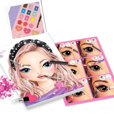 Carpeta guia de maquillaje top model