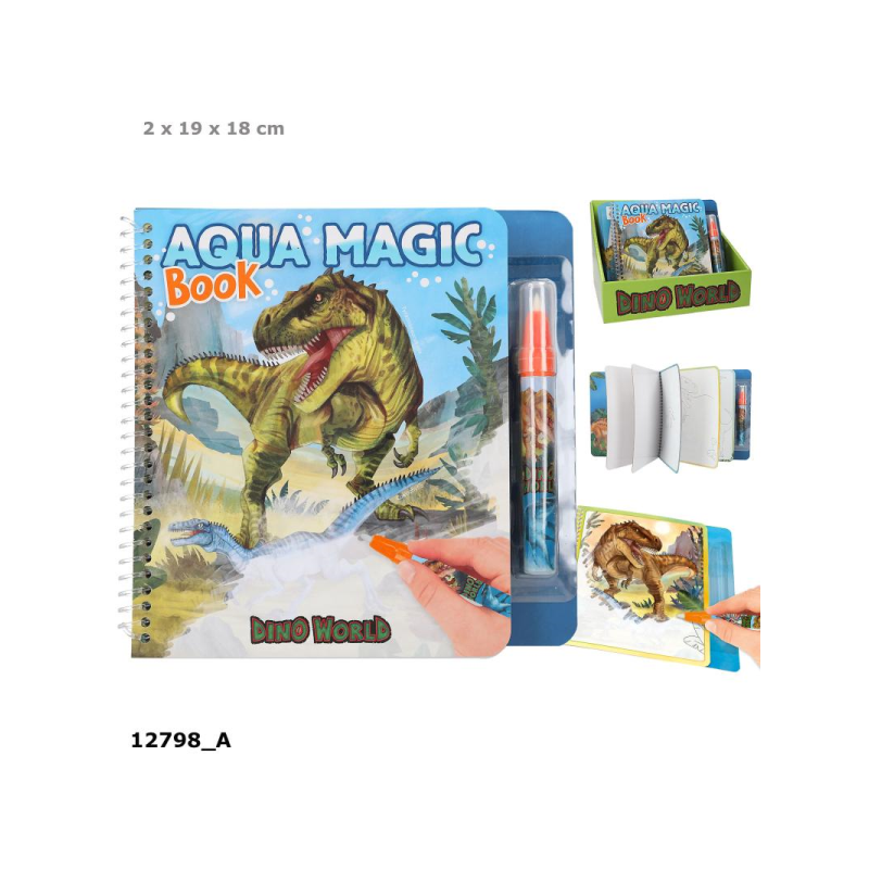 DINO WORLD AQUA MAGIC BOOK