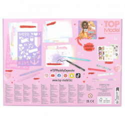 Top model set de cartas y lettering box