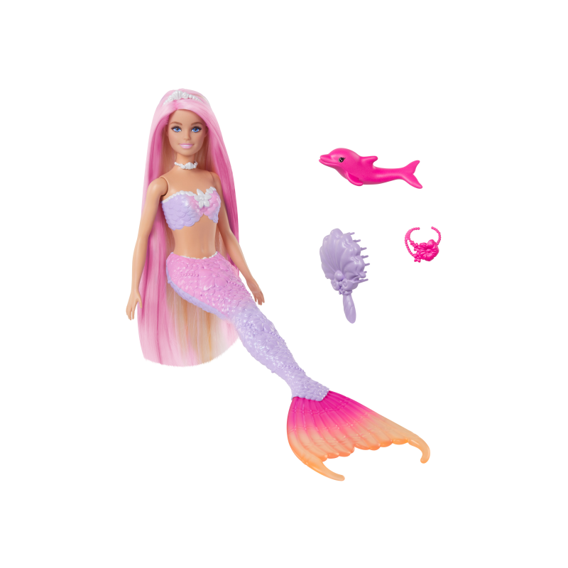 Barbie sirena que cambia de color con el agua online