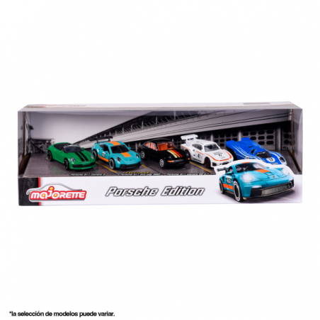 Majorette giftpack 5 coches porsche motorsport