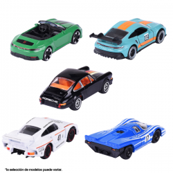 Majorette giftpack 5 coches porsche motorsport