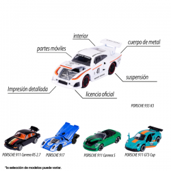 Majorette giftpack 5 coches porsche motorsport