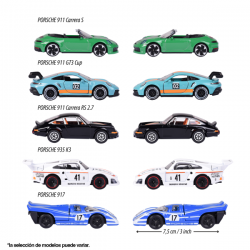 Majorette giftpack 5 coches porsche motorsport