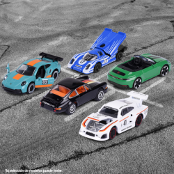 Majorette giftpack 5 coches porsche motorsport