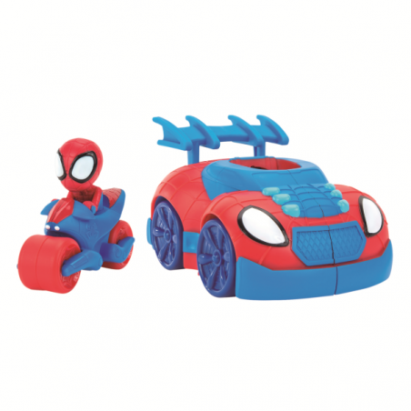 Spidey vehiculo web strike 2 en 1