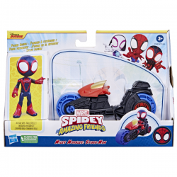 Spidey surtido motocicleta y figura 10cm