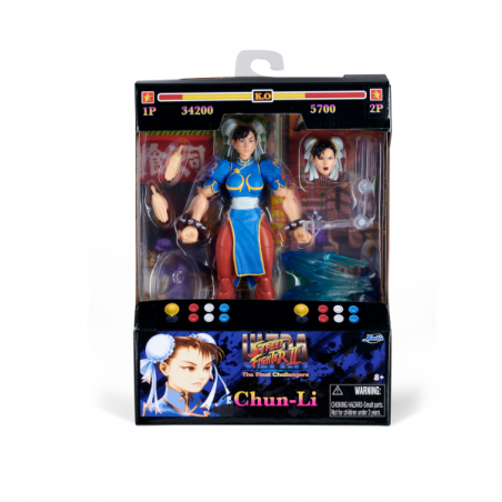 Figura street fighter ii chun-li 15 cm