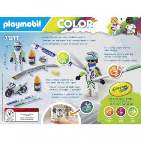 Playmobil color: moto