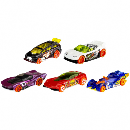 Hot wheels pack 5 vehiculos surtido