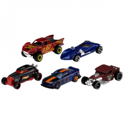 Hot wheels pack 5 vehiculos surtido