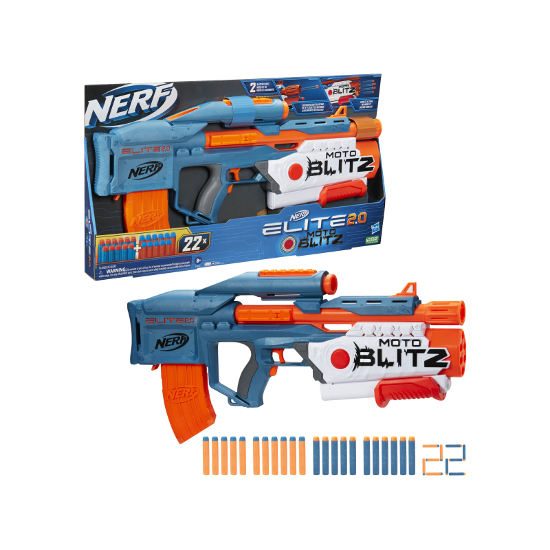 NERF ELITE 2.0 MOTORBLITZ CS- 10