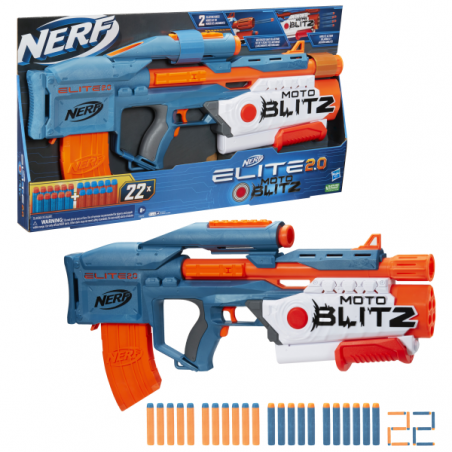 NERF ELITE 2.0 MOTORBLITZ CS- 10