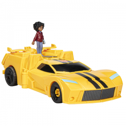 Transformers earthspark- spinchanger bumblebee