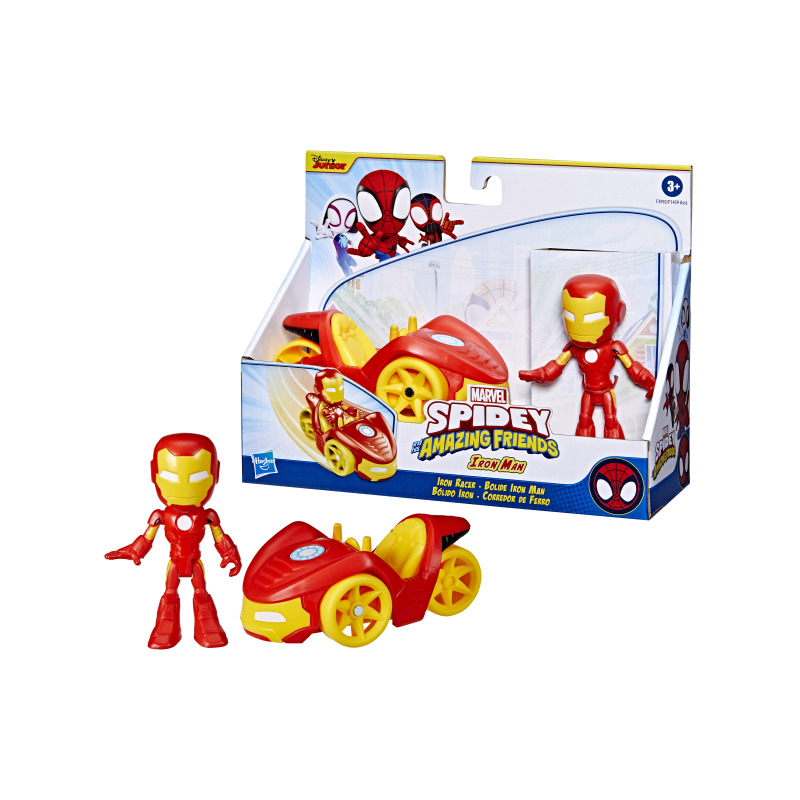 SPIDEY SET FIGURA Y IRON RACER