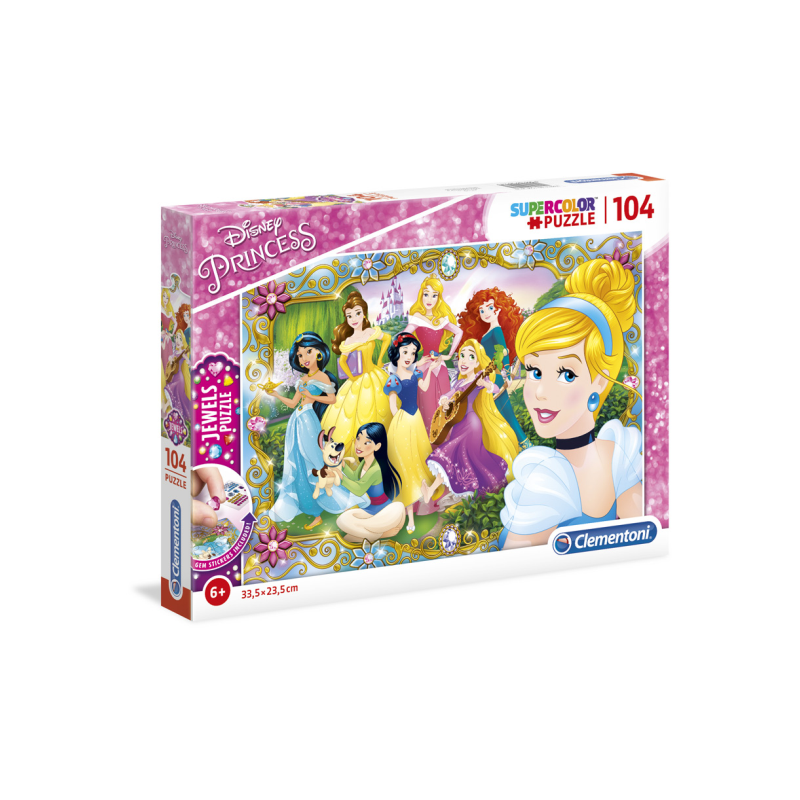 PUZZLE 104 PIEZAS PRINCESAS JEWELS PUZZLE