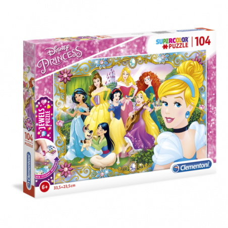 PUZZLE 104 PIEZAS PRINCESAS JEWELS PUZZLE