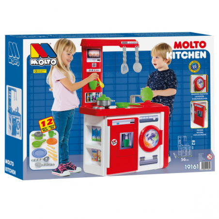 Molto kitchen 82x57x28 cm surtido azul y rojo