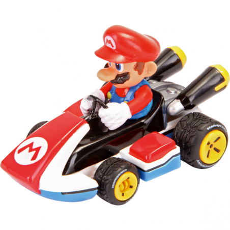 Coche mario kart pull and speed - mario 3 pack