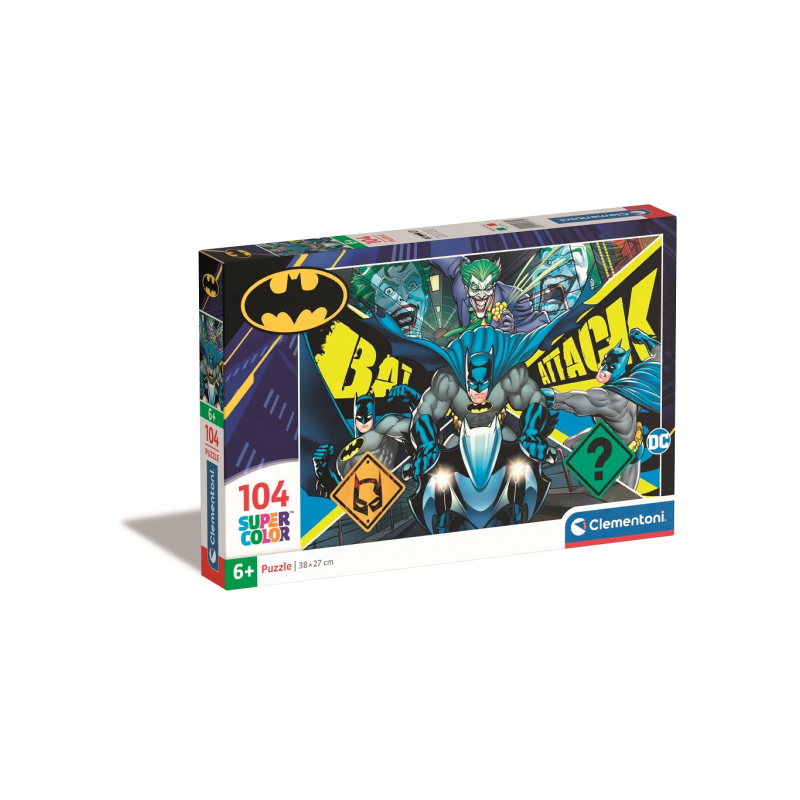 CLEMENTONI- PUZZLE INFANTIL 104 BATMAN