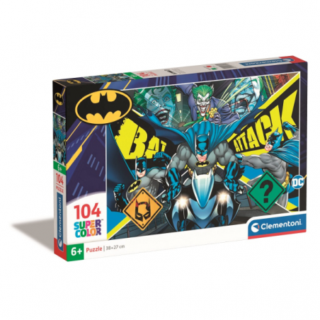 CLEMENTONI- PUZZLE INFANTIL 104 BATMAN