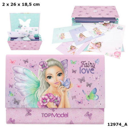 TOP MODEL ARCHIVADOR CON PAPEL DE CARTAS FAIRY LOVE